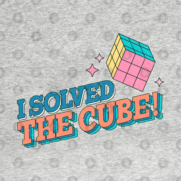 I Solved The Cube by KayBee Gift Shop